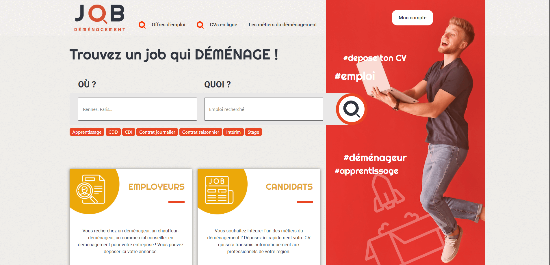 Job Déménagement - Développement connecteur API