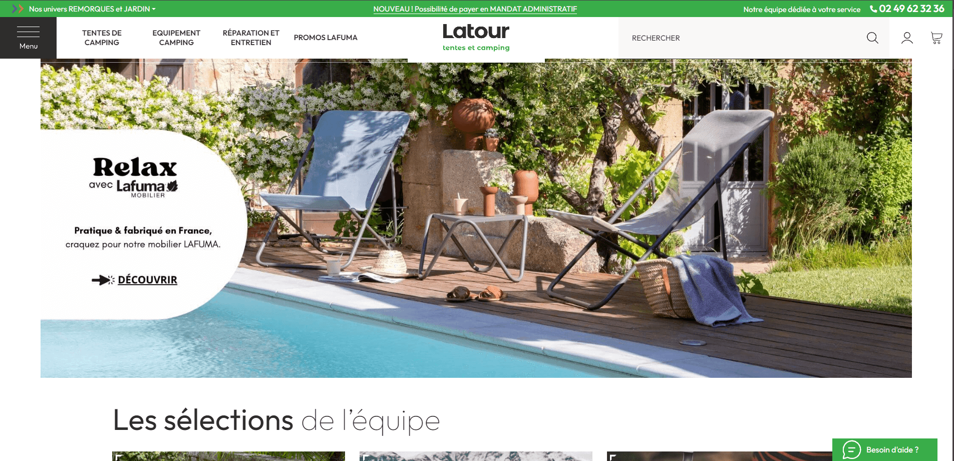 Groupe Latour - Site E-commerce